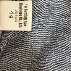 A BATHING APE デニムジャケットの画像
