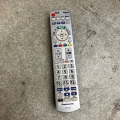 T2507-294 Panasonic 液晶テレビ TH-L20C1-W 2009年製 ホワイト リモコン付き 動作確認済み キズ汚れ有りの画像