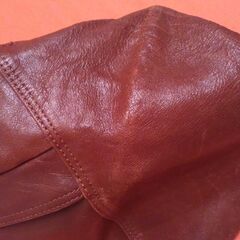 【直接引取り限定】ikka■男女兼用■革製リュック■ブラウン■鞄■ショルダー■通勤通学■イッカ■かばん■配送不可の画像