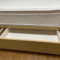 セミダブルベッド&マットレスの画像