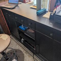 【7月26日までに引取出来る方限定】IKEA　イケア　HEMNES　ヘムネス　STORNAS　ストールネス　海外モデル レアキャビネットの画像