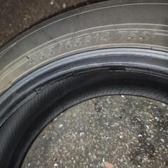 155/65R14　中古タイヤ　YOKOHAMAブルーアース1本の画像