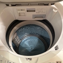 洗濯機　SHARP 8キロ　※更新7/24 14:30 問い合わせ多い為受付停止の画像