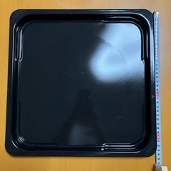 オープン電子レンジの鉄板　角皿の画像