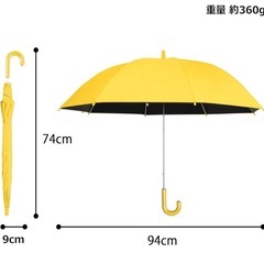 無料　新品の傘　学童 晴雨兼用の画像