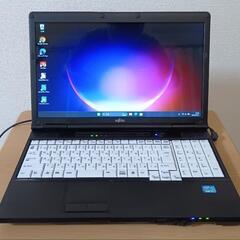 ノートパソコン LIFEBOOK 高速SSDの画像