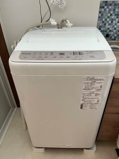 Panasonic パナソニック 洗濯機 NA-F6B1 6kg 2023年製 洗濯機