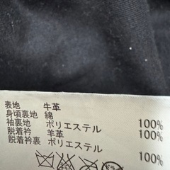 AMERICAN RAG  CIE 本革ライダースジャケット　サイズ2の画像