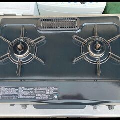 札幌◇パロマ /フラットトップ■ LPG ガス 56cm幅■ 水無し テーブル コンロ PA-S71B-R 右強火力の画像