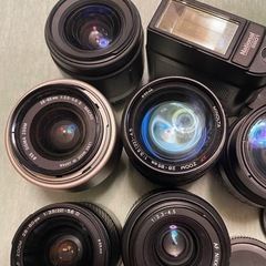 カメラ ストロボ レンズ Nikkor SIGMAミノルタ 他 10点セットの画像