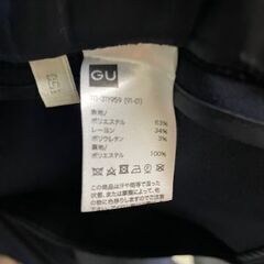 GU フォーマルスーツ 150サイズ　美品　紺　の画像