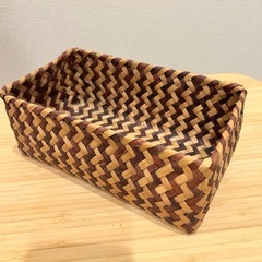 カゴ　小物入れの画像