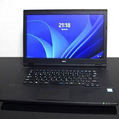 NEC高性能8世代CPUi5最新Windows11メモリ8GB高速SSD240GBWifi接続可能の画像