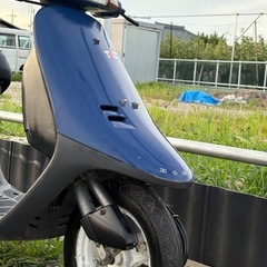 原付⭕️ホンダタクト　16⭕️バッテリー新品⭕️カッコい青の画像