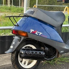 原付⭕️ホンダタクト　16⭕️バッテリー新品⭕️カッコい青の画像