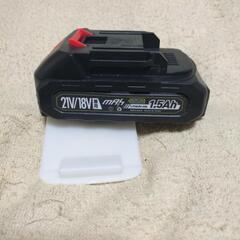 マキタ　社外品21V/18V兼用で、容量は1.5Ahの画像