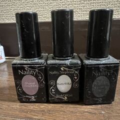 【0円】ジェルネイル　24点セット　Naility!ネイリティー　ダイソー　キャンドゥの画像