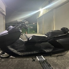 堺市南区発　ヤマハ　マグザム　sg17j ローダウン仕様　純正アラーム付き　実働　格安　配送可の画像