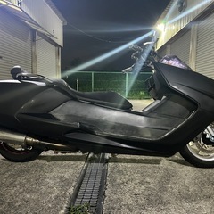 堺市南区発　ヤマハ　マグザム　sg17j ローダウン仕様　純正アラーム付き　実働　格安　配送可の画像
