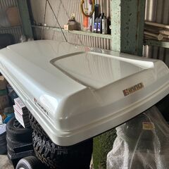 INNO　ルーフBOX　ホワイトの画像