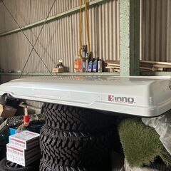 INNO　ルーフBOX　ホワイトの画像