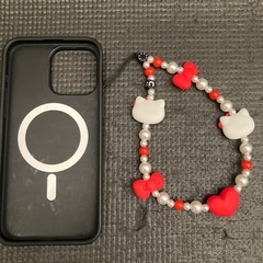 CASETiFY　Hello Kitty　コラボ　iPhoneケース＆ストラップの画像
