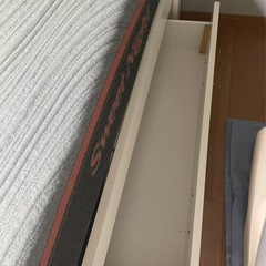 シングルベッド　マットレス付きの画像