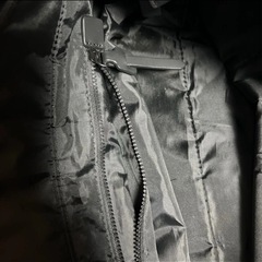 DIESELロゴ 黒 ナイロン トートバッグの画像