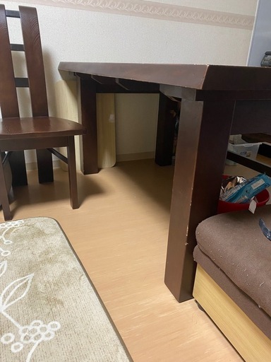 ダイニングテーブルセット クライド&ジュピター 180cm ダイニングテーブルセット 7点セット 