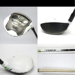ゴルフセット　テーラーメイド RBZ 1W　FW　UT　 アイアン パター13本の画像