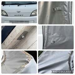 幌 シート 枠組み のみ 軽トラ 防水 幌車用の画像