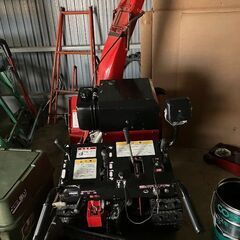 ヤナセ　809HSTD　除雪機　中古　ディーゼルエンジン良好　動作確認済　現状販売　秋田県県南　現地引取の画像