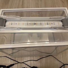 水槽、ライト、ヒーターセットの画像