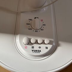 扇風機　YUASA　YT-3016V(W)　押しボタン式 【買い替えのため0円】の画像
