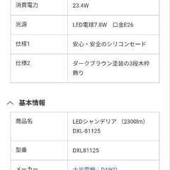 シーリングライト　大光電機　DXL-81125の画像