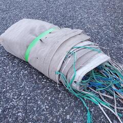 あげます　0円　飛散防止用　メッシュシート　1枚　中古品　の画像