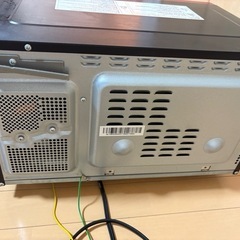 山善 MOR-Y165-R(レッド) オーブンレンジの画像