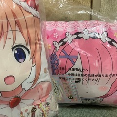 クッションぬいぐるみセットの画像