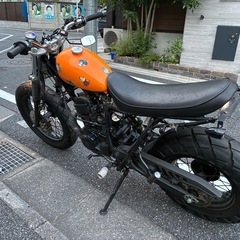 TW200カスタム　実働の画像