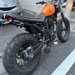 TW200カスタム　実働の画像