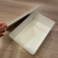 積み重ね可能◎IKEA ホワイト 収納ボックス 3setの画像