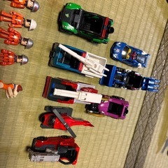 ハイパーポリス　ミニカー&人形　　の画像