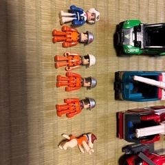 ハイパーポリス　ミニカー&人形　　の画像