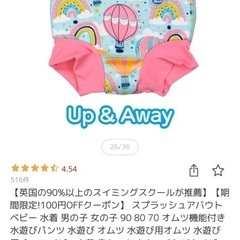水遊び用オムツ、スイムパンツの画像
