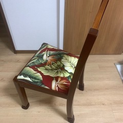 椅子　ダイニングチェア（ハワイアン🌺）　の画像