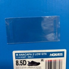 Hoka Anacapa 2 Low GORE-TEX "Black"26.5cmの画像