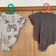 ロンパース　２枚組の画像