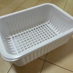 水切りカゴ、トレーセットの画像