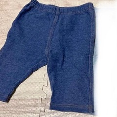 80cm 7分丈と10分丈ボトムス 3枚セット まとめ売り ユニクロの画像