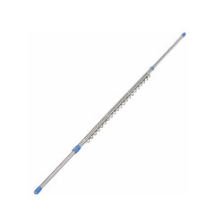 【0円】アルミ角型　ピンチハンガー　折りたたみ　伸縮性・物干し竿付きの画像